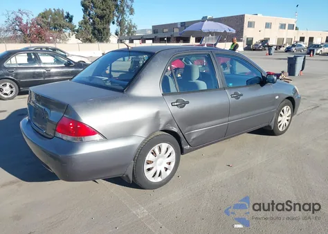 2006 Mitsubishi Lancer Es/Se из США, поврежденный, VIN JA3AJ26E76U071664